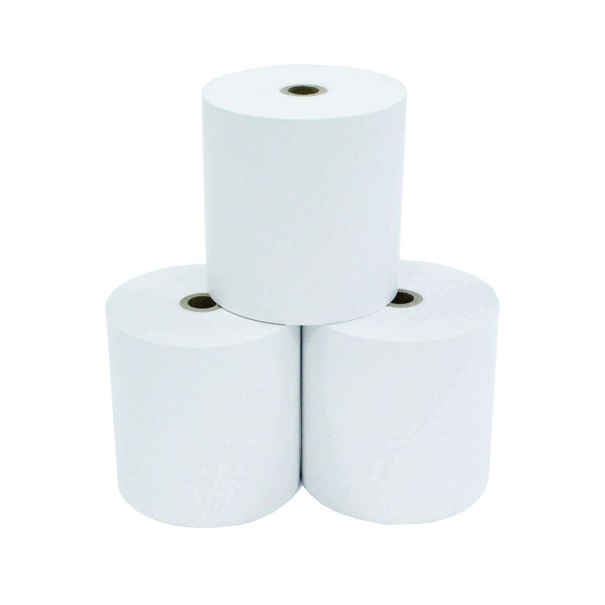 レジロール 感熱紙 80mm×80Φ×12mm 60巻入り Amazon.co.jp: 感熱レジロール 幅80mm×直径80mm×芯径12mm 63m巻